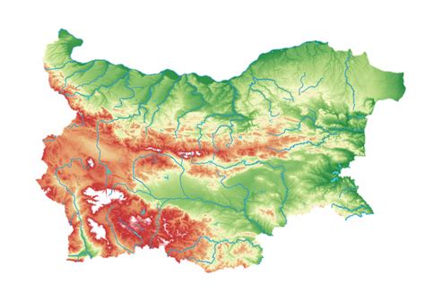 mapa на българия.